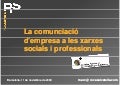 La comunciació d’empresa a les xarxes socials i professionals