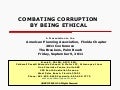 9/9 FRI 9:30 | Combating Corruption By Being Ethical 3