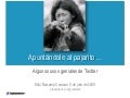 Apuntándole al pajarito - usos geniales de Twitter
