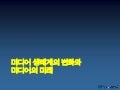 미디어 생태계의 변화와 미디어의 미래