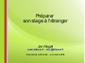 Comment préparer son stage à l'étranger ?