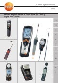 Testo - IAQ - Light And Sound Instruments