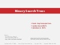 Binary Search Trees