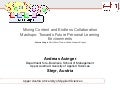 MashUps: Towards Future Personal Learning Environments