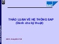 SAP BASIS Overview (Vietnamese)