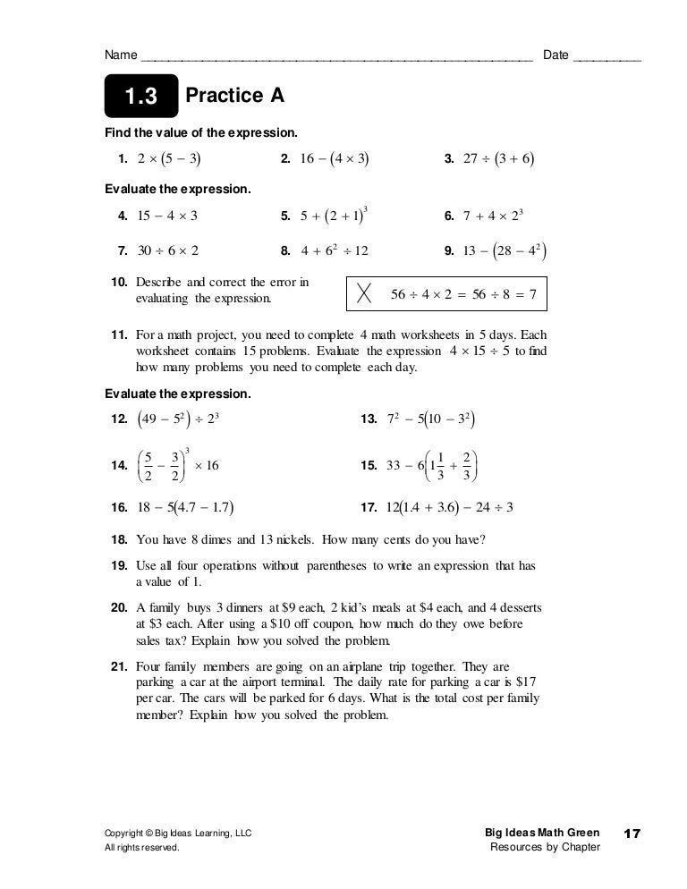 Worksheet Puzzle Time Math Worksheets 1 3 a practice