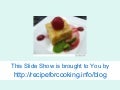 Home Cooking Recipes Yield Ravishing Meals