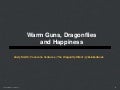 Andy Smith, The Dragonfly Effect - Warm Gun conference
