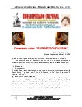 Comentario sobre La Epopeya Chiclayana