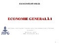 Economie Generala I