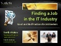 Finding a Job in the IT Industry