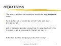 Operations - Introduction & Production Systems