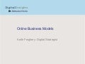 Overview of Online Business Models