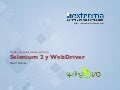 Prueba De Aplicaciones Web con Selenium 2 y WebDriver
