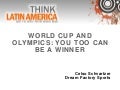 World Cup and Olympics: You Too Can Be a Winner - Part 2