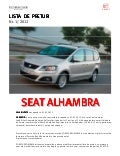 Lista preturi Seat Alhambra