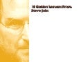 10 Golden Lessons From Steve Jobs