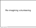 Groundforce - Re-imagining Volunteering