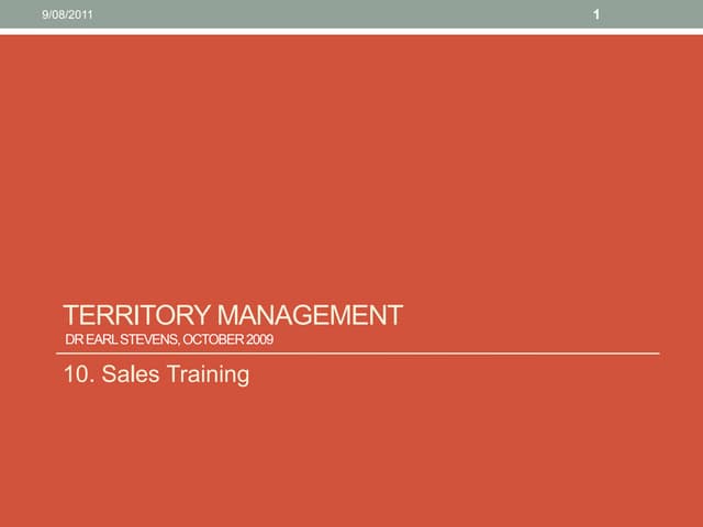 10. sales training   territory mana...