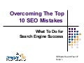 10 Seo Mistakes