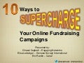 10 Ways to Supercharge your Online Fundraising