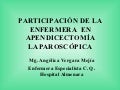 Apendicectomia laparoscópica - CICAT-SALUD