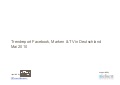 Trendreport Facebook, Marken & TV in Deutschland