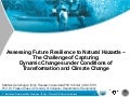 Assessing Future Resilience to Natural Hazards – The Challenge of Capturing Dynamic Changes under Conditions of Transformation and Climate Change