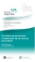 Vía clínica de prevención y tratamiento de las úlceras por presión 