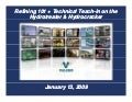 valero energy Basics of Refining Presentation - January 13, 2009