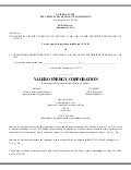 valero energy  Quarterly and Other SEC Reports 2005 1st 