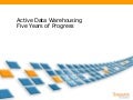 5 Years of Progress in Active Data Warehousing