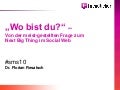  Location-based Services und Social Media