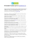 100 Facebook Tips
