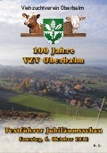 100 Jahre Viehzuchtverein Oberbalm Festführer