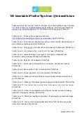 100 Twitter Tips