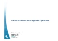 The public sector and integrated operations
