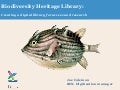Joe Coleman Biodiversity Heritage Library