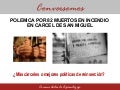 Polémica por 82 muertos en cárcel de San Miguel: ¿Más Cárceles o mejores políticas de reinserción? 