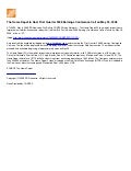 The Home Depot to Host First Quarter 2008 Earnings Conference Call on May 20, 2008