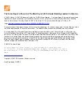 The Home Depot to Present at The Merrill Lynch 30th Annual Retailing Leaders Conference