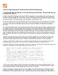 View Summary  	The Home Depot Announces Fourth Quarter and Fiscal 2006 Results