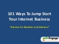 101 Ways To Boost Your Internet Sales