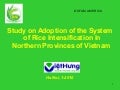 1034 Study on Adoption of the System of Rice Intensification in Northern Provinces of Vietnam 
