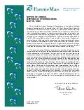 fannie mae Proxy Statement 2001