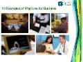 10 Examples of iPad Use for Business