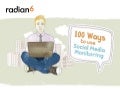 100 Ways to Use Social Media Monitoring