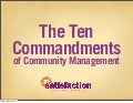 10 Commandments of Community Management (2011)