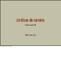 10 dicas de carreira em PHP