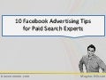 10 Facebook Advertising Tips For PPC Experts